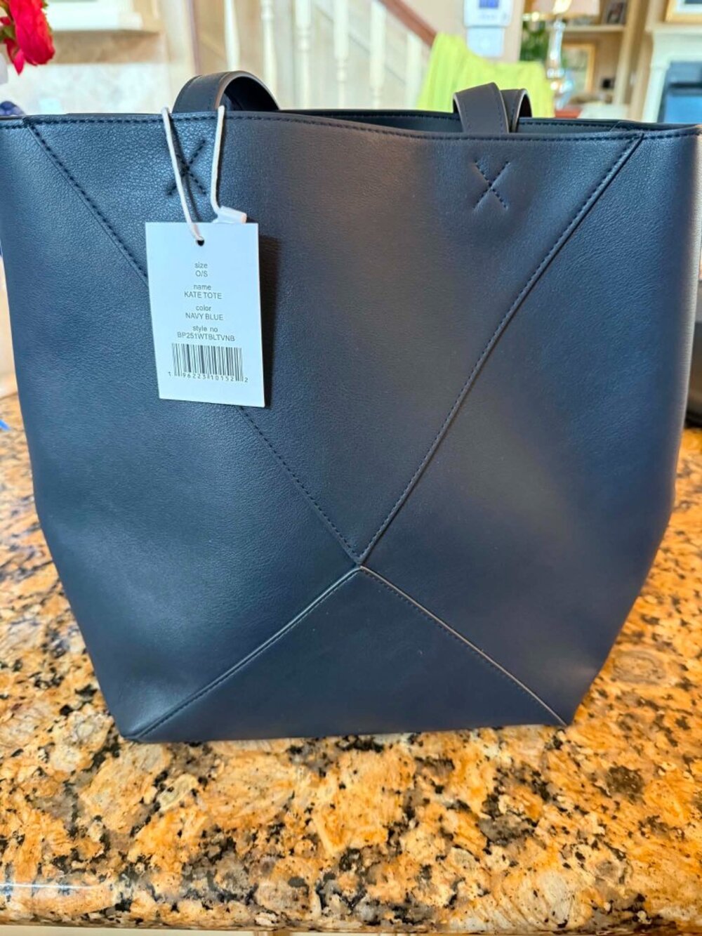 Walter Baker NWT "Kate" Tote Navy Blue
